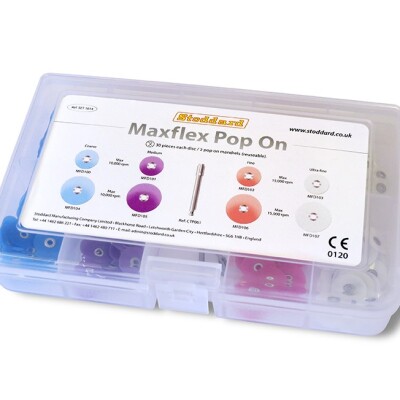 Krążki ścierne Set (240 sztuk + 2 x mandrylka)