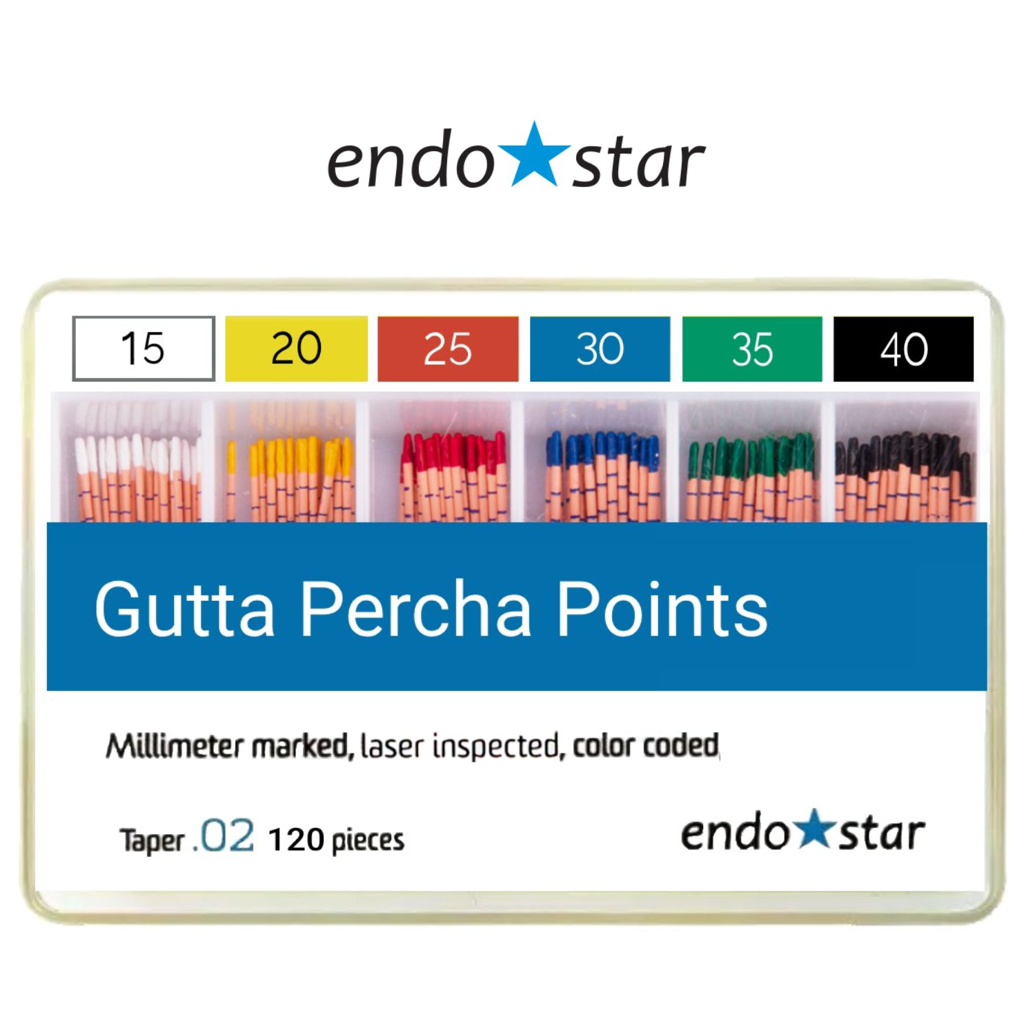 Gutaperka_Endostar_kalibrowana